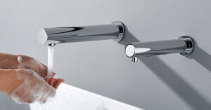 Read more about the article Wall Mount Public Restrooms Commercial Motion Sensor Faucets
