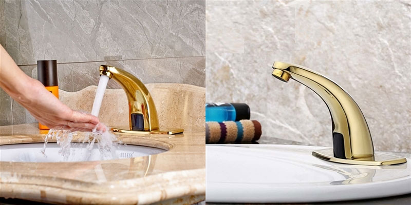 The Solar or Hydro Power Sensor Faucets