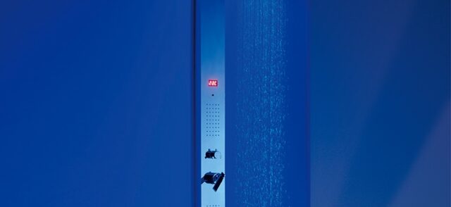 The Shower Massage Tower Panel with Rain Shower Head