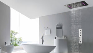 Read more about the article Installations for Platinum Shower Set Thermostatic Mixer LED Ceiling Shower Head