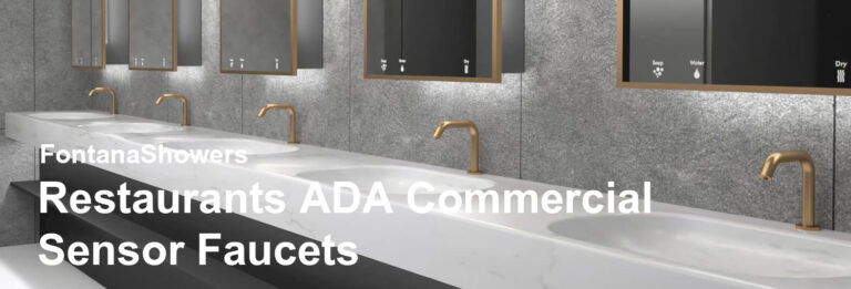 Read more about the article Installation instructions ADA commercial motion sensor faucets