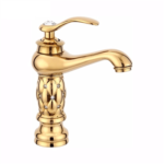 Herault Deck-Mounted Single Handle Bathroom Sink Faucet