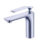 Limoges Single Handle Deck-Mounted Bathroom Sink Faucet
