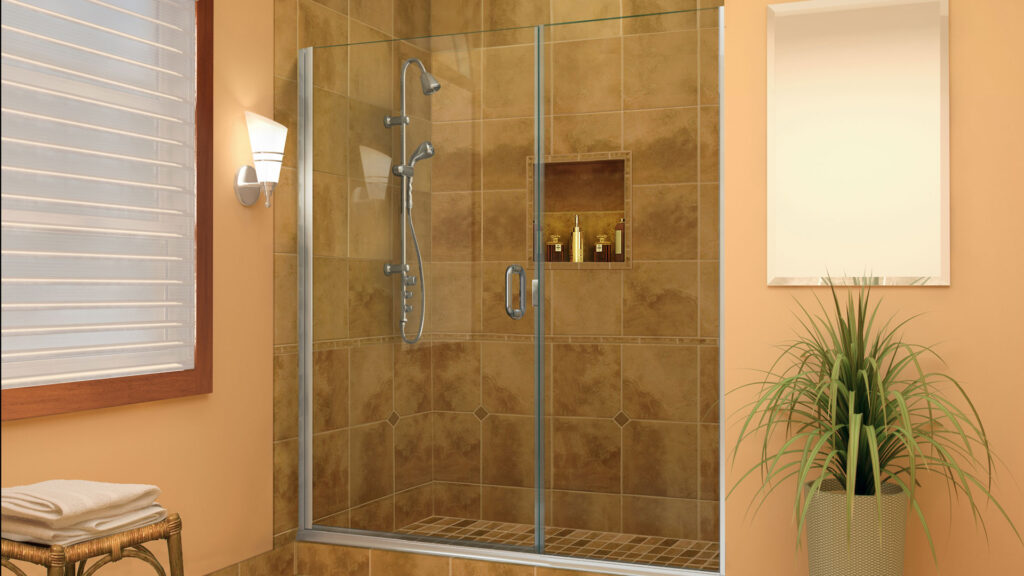 shower curtain v/s glass enclosures
