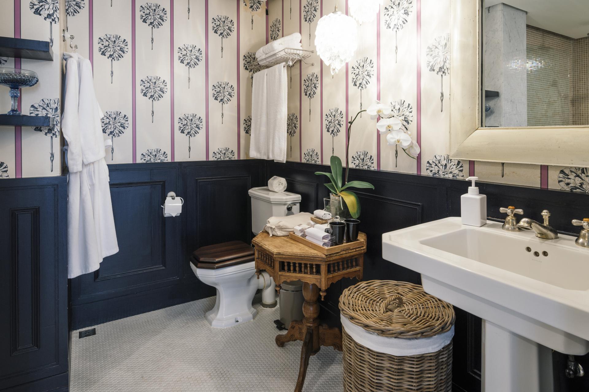 Boutique hotel bathroom design