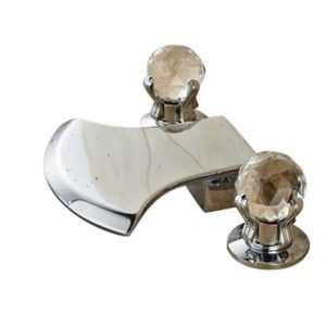 Lato Polished Chrome Waterfall Sink Faucet