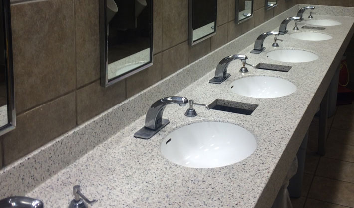 Restroom Sensor Faucets