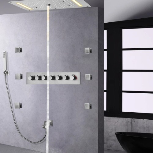 Fontana Ceiling Mount LED Rainfall