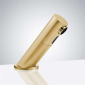 Read more about the article Brushed Gold & Cancun Polished Gold Commercial Sensor Faucet Review