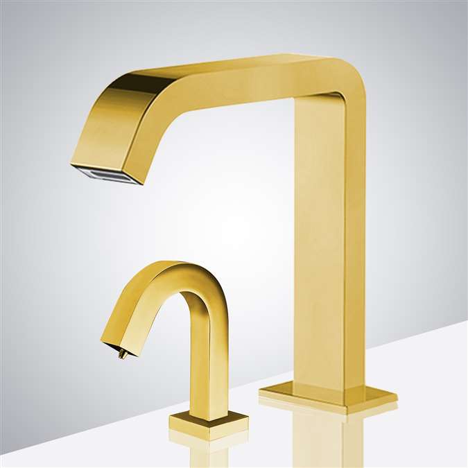 Read more about the article Gold Faucet & Vienna Bronze Touchless Dispenser Review