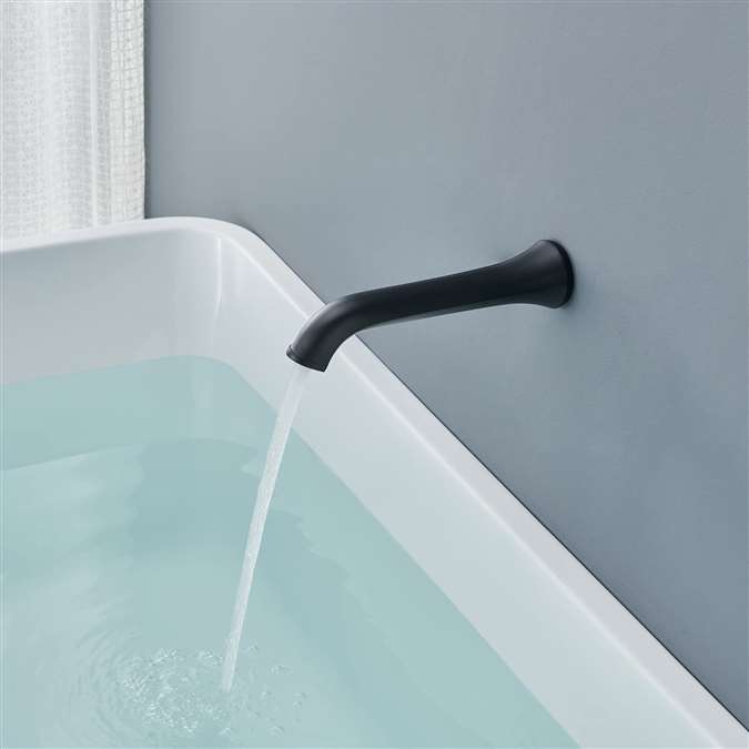 Read more about the article Elephant Trunk Matte Black & White Gold Commercial Sensor Faucet Review