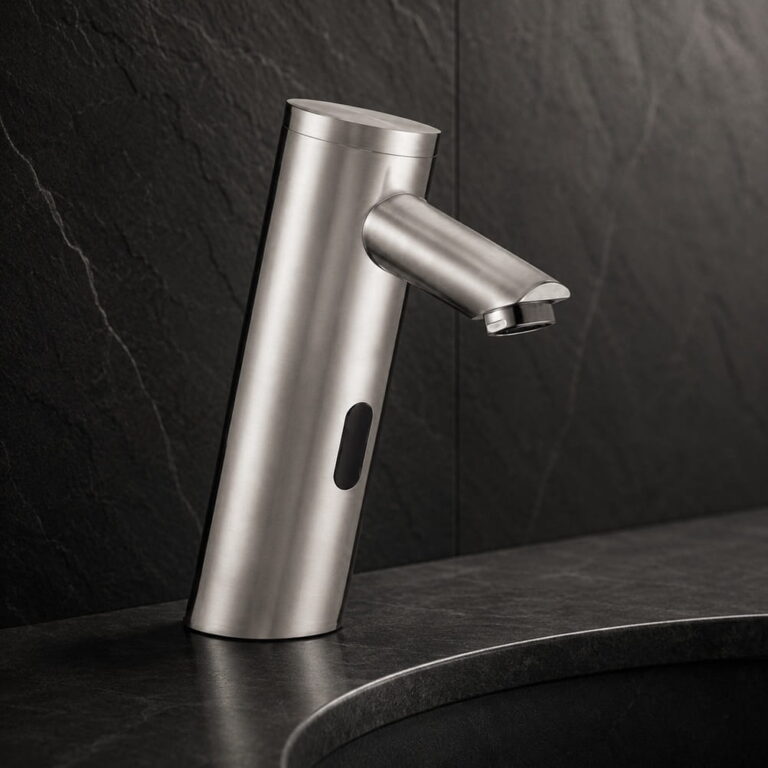 Read more about the article Bravat Brushed Nickel Infrared Sensor Faucet Review
