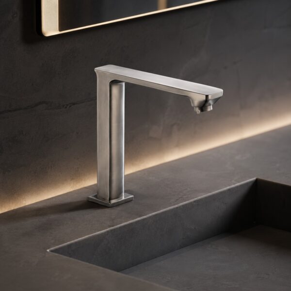 BathSelect Brushed Nickel Touchless Faucets Review for Commercial Restrooms
