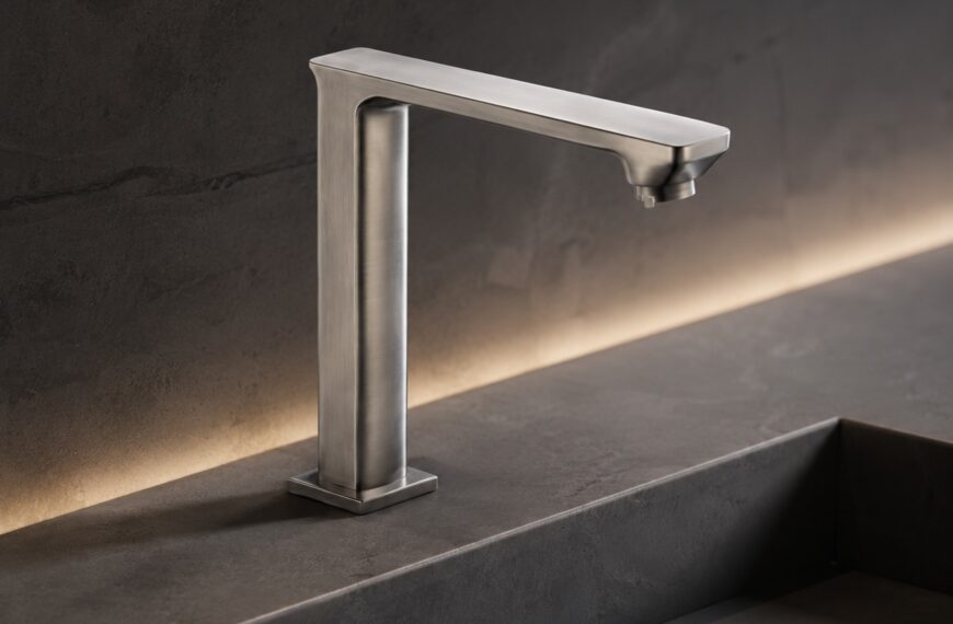 BathSelect Brushed Nickel Touchless Faucets Review for Commercial Restrooms
