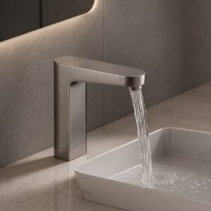 Read more about the article BathSelect Solo Brushed Nickel Automatic Sensor Faucet