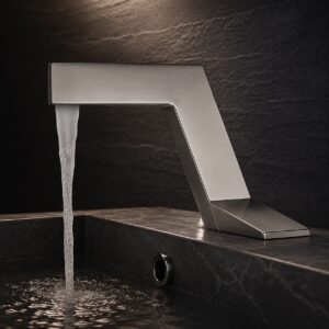 Read more about the article Bravat Commercial Automatic Brushed Nickel Sensor Faucets
