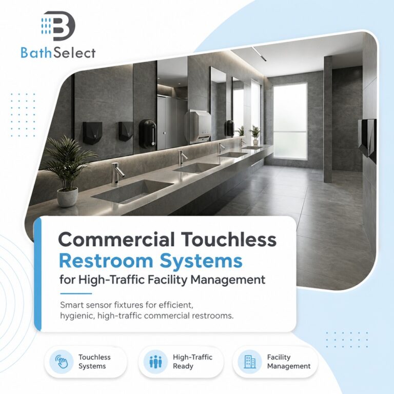 Read more about the article Commercial Touchless Restroom Systems for High-Traffic Facility Management