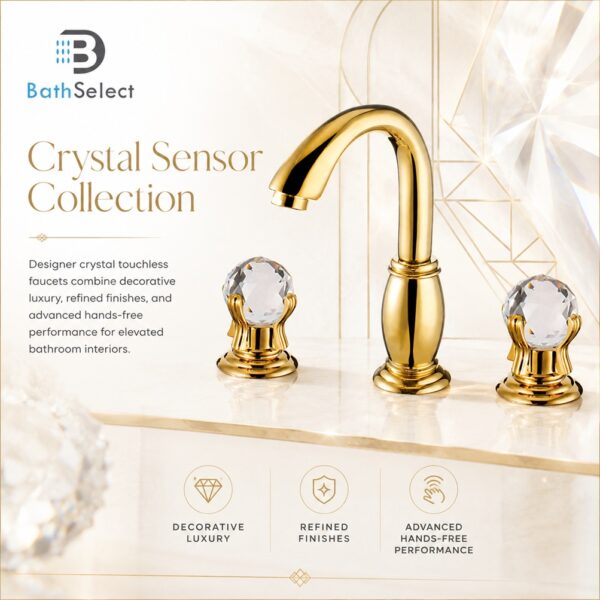 Crystal Sensor Collection Design Guide for Luxury Bathroom Interiors