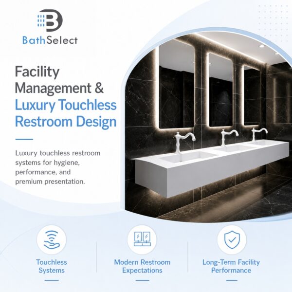 Facility Management Guide to Luxury Touchless Restroom Design