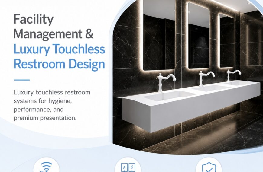 Facility Management Guide to Luxury Touchless Restroom Design