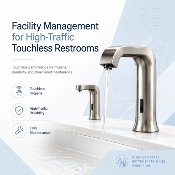 Facility Management Strategies for High-Traffic Touchless Restrooms