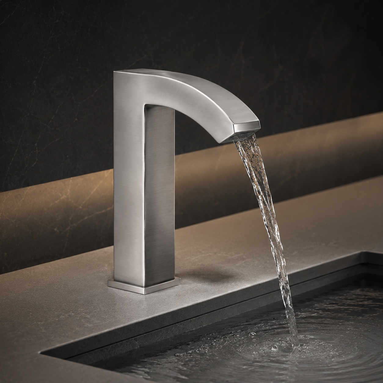 You are currently viewing Lano Commercial Automatic Sensor Faucet in Brushed Nickel