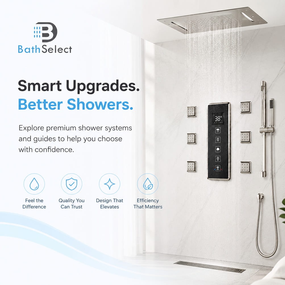 BathSelect Guides for Smarter Shower & Bath Planning
