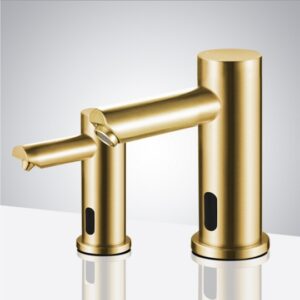 Read more about the article Brushed Gold & Matte Black Touchless Faucet and Soap Dispenser Review