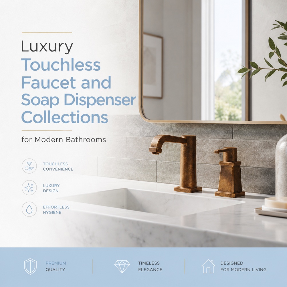You are currently viewing Luxury Touchless Faucet and Soap Dispenser Collections for Modern Bathrooms