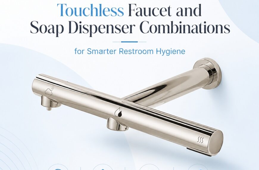 Touchless Faucet and Soap Dispenser Combinations for Smarter Restroom Hygiene