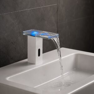 Read more about the article Brushed Nickel Commercial Automatic Motion Sensor Faucet