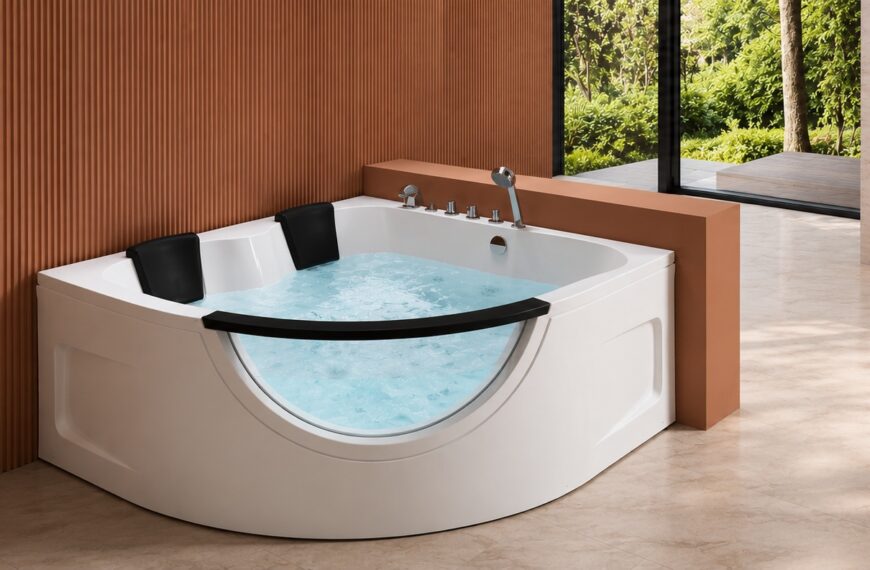 Spa-Inspired Whirlpool Bathtubs for Relaxing Bathroom Upgrades