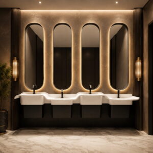 Read more about the article Commercial Touchless Sensor Faucets for Stylish, Hygienic Restrooms