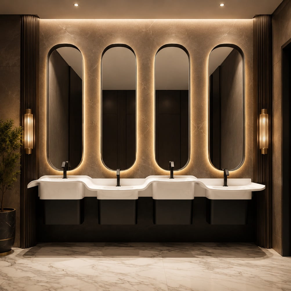 Read more about the article Commercial Touchless Sensor Faucets for Stylish, Hygienic Restrooms