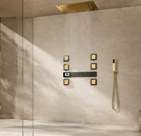 Modern Thermostatic Shower Sets for Luxury Bathrooms