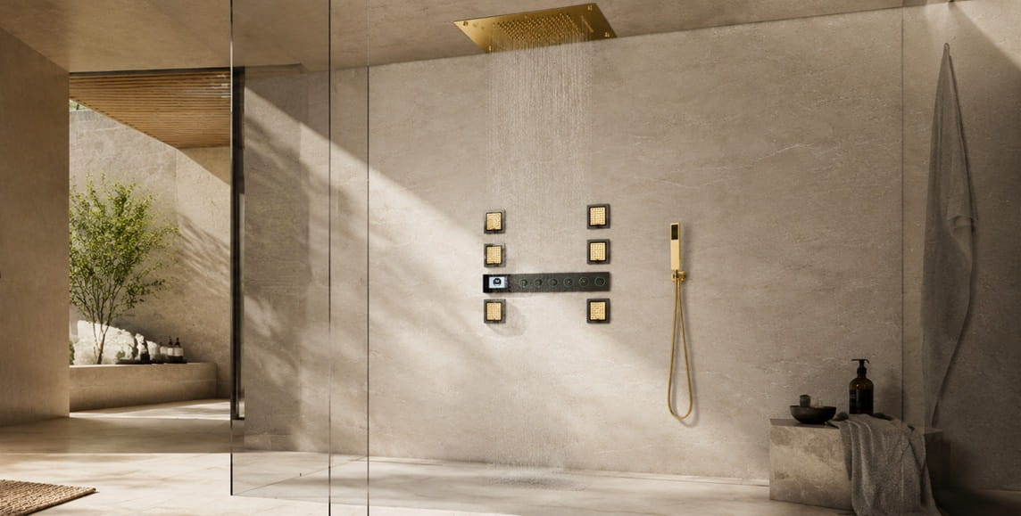 Read more about the article Modern Thermostatic Shower Sets for Luxury Bathrooms
