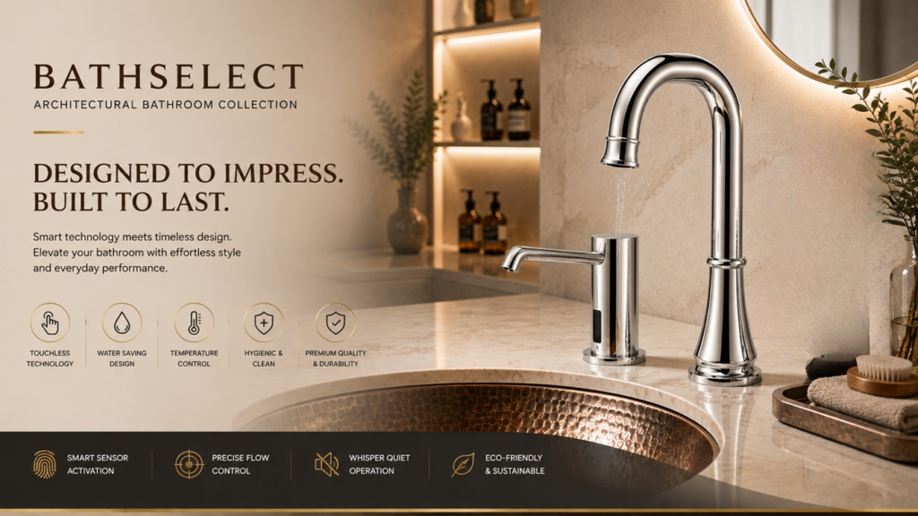 Touchless soap dispenser and faucet set
