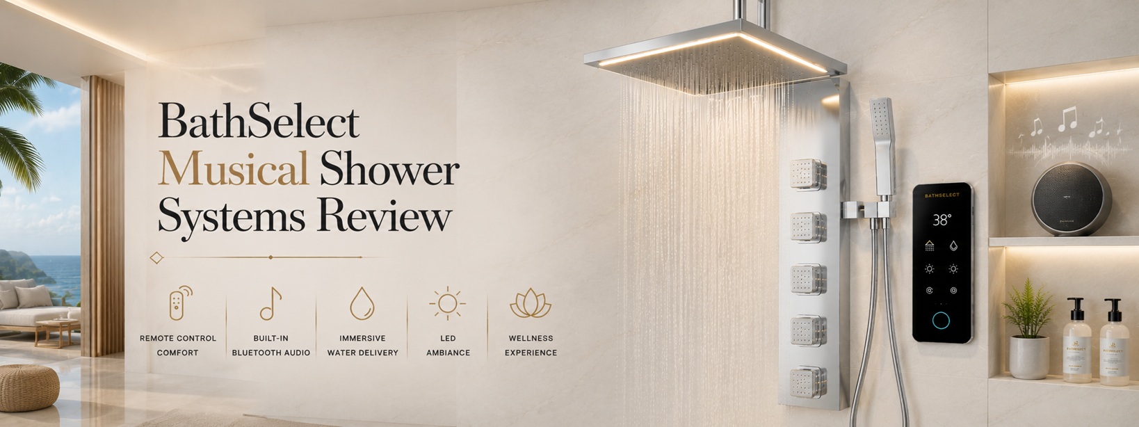 BathSelect Musical Shower Systems Review