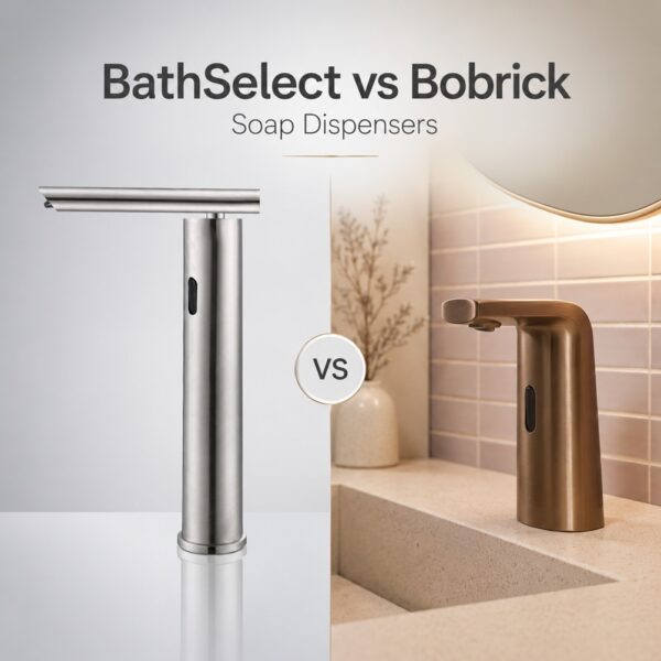 BathSelect vs Bobrick Soap Dispensers