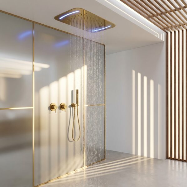 Refined Vanity Luxury Bathroom Planning with BathSelect® Fixtures