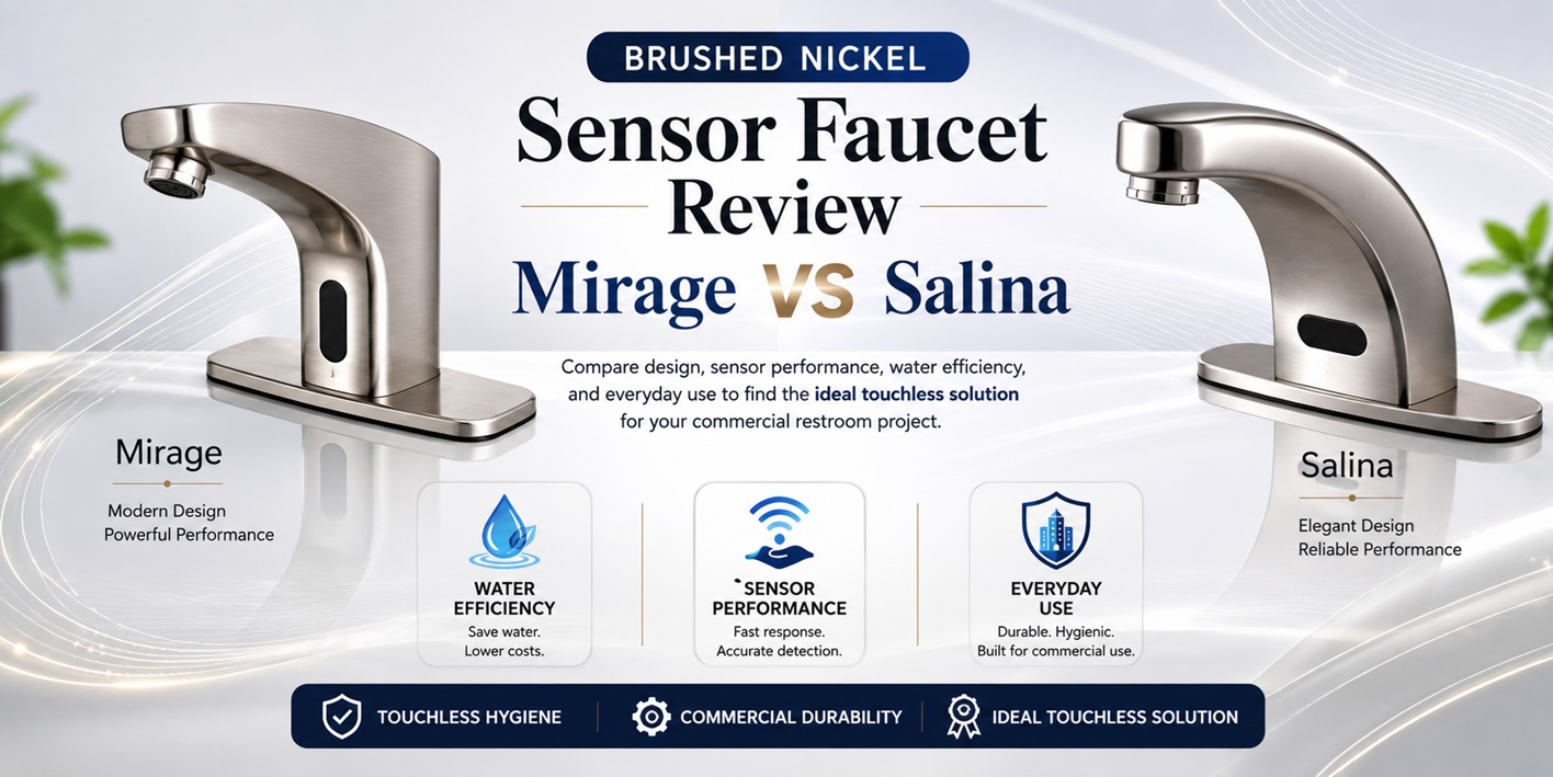 Brushed Nickel Sensor Faucet Review - Professional Comparison
