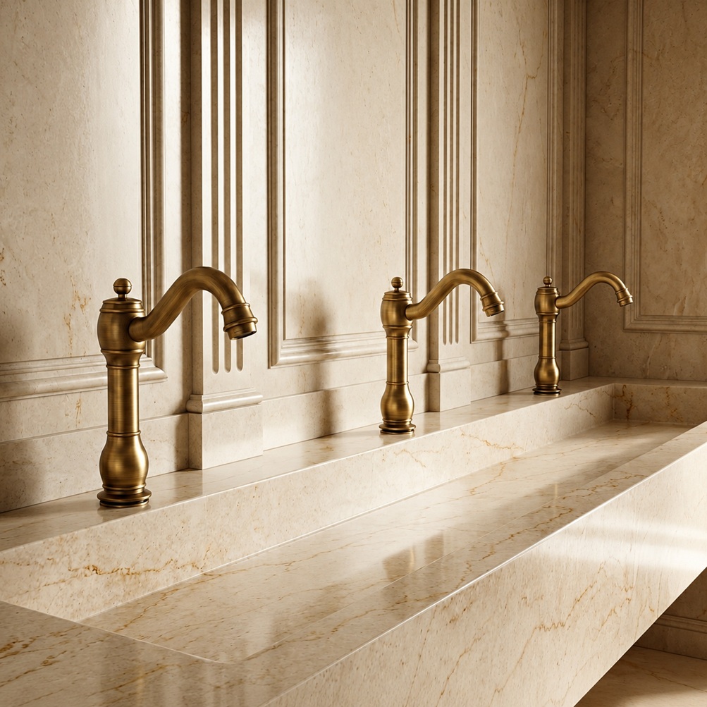 BathSelect luxury commercial restroom fixture planning for hotels healthcare and public facilities