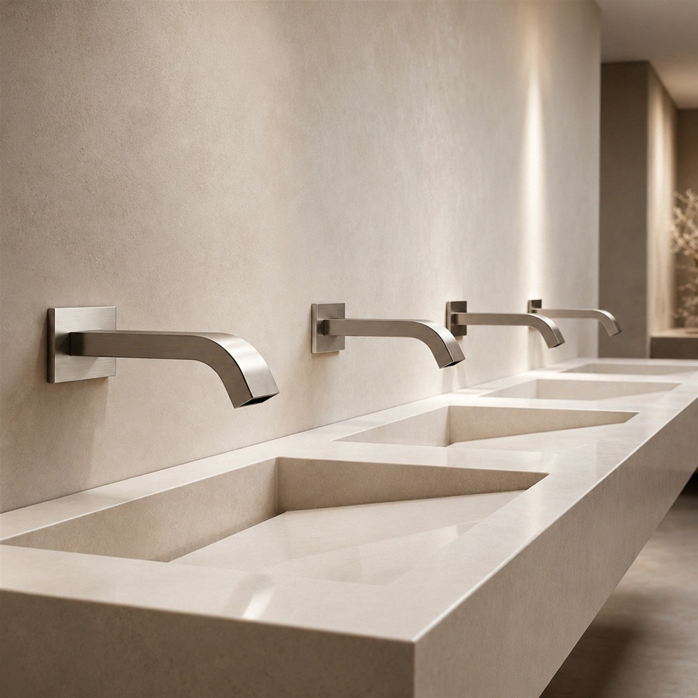 BathSelect brushed nickel bathroom fixture finish rating comparison for residential and commercial spaces