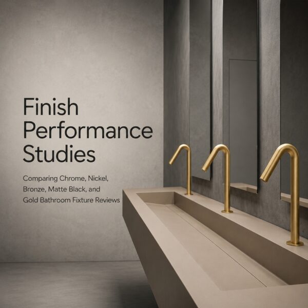 Finish Performance Studies: Comparing Chrome, Nickel, Bronze, Matte Black, and Gold Bathroom Fixture Reviews