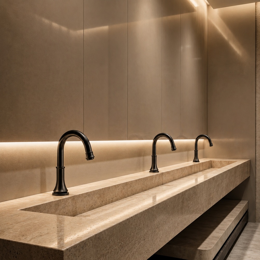 BathSelect commercial restroom customer experience research for high traffic bathroom fixture planning