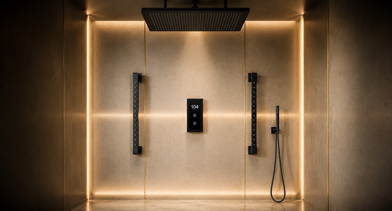 BathSelect commercial bathroom fixture background reference for AEC and customer review